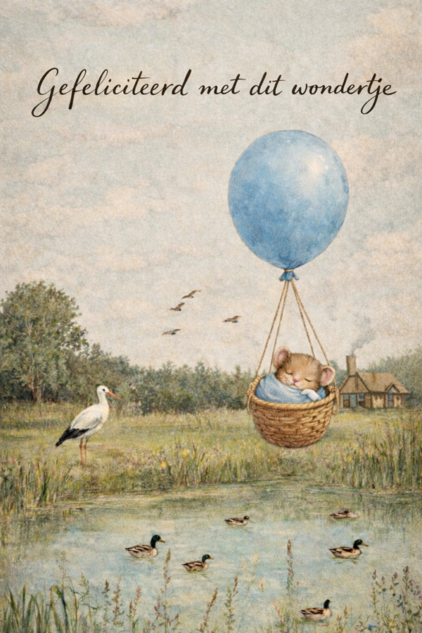 Geboortekaart Jongen